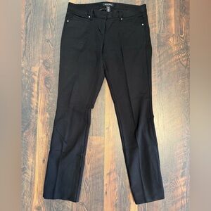 White House Black Market Slim Leg Black Pants